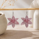 Hot Selling New European American Vintage Floral Tassel Earrings For Women, Premium Fashion Versatile Daily Ear Jewelry