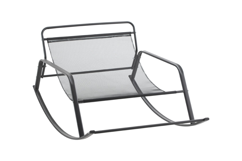 Rocking Chair with Extra-Wide Technical leather Upholstered Gliding Chair Boucle Reclining Chair, Modern Accent Chair for Living Room Nursery Bedroom -white