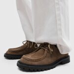 Retro Thick-soled Lace-up Casual Shoes