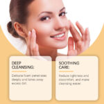 Hoygi Centella Asiatica Ampoule Foam Facial Cleanser, Gentle Hydrating Soothing Pore Cleansing Face Wash