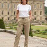Ladies Long Trousers, Straight Leg Pants, Women Casual Pants, Casual Pants, Women Pants, Sports Pants, Women's Long Pants, Sweatpants, Casual Drawstring Pants Women Everyday Wear Bottoms