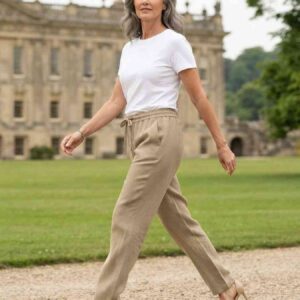 Ladies Long Trousers, Straight Leg Pants, Women Casual Pants, Casual Pants, Women Pants, Sports Pants, Women’s Long Pants, Sweatpants, Casual Drawstring Pants Women Everyday Wear Bottoms
