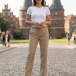 Ladies Long Trousers, Straight Leg Pants, Women Casual Pants, Casual Pants, Women Pants, Sports Pants, Women's Long Pants, Sweatpants, Casual Drawstring Pants Women Everyday Wear Bottoms
