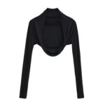 Shrug Short Cape Shoulder-covering Sun-protection Layering Piece Sleeveless Cardigan
