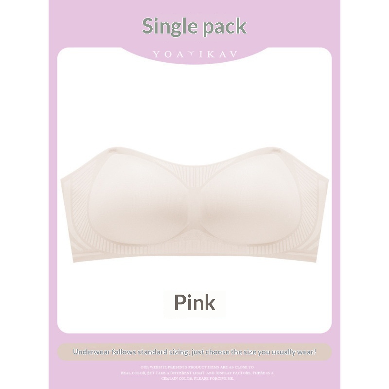 Strapless Strapless Non-slip Push-up Traceless Anti-slip Bra