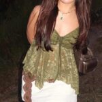 Womens Mesh Fitted Camisole Top