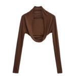 Shrug Short Cape Shoulder-covering Sun-protection Layering Piece Sleeveless Cardigan