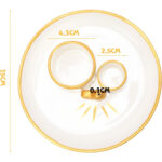 4-in-1 Ceramic Bowl, Versatile Container For Decorative Purposes