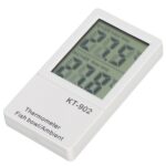 KT‑902 Aquarium Fish Tank Thermometer Dual Digital Display For Reptile Turtle Incubators