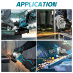 125mm Angle Grinder, Cordless Cutting Grinder, Grinding Machine, Flexible Shaft With 21V Batteries