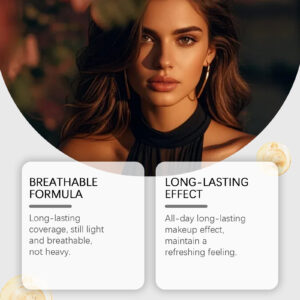 Long Wearing Temperature Responsive Foundationversatile For Any Makeup Look