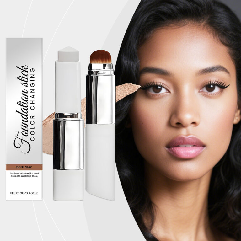 2-in-1 Color Changing Foundation Stick Deep Skin Tone
