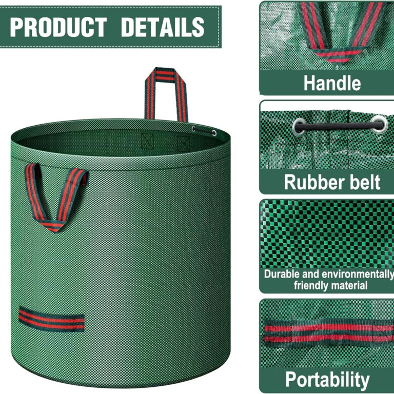 Support pan European shipping–4-Pack XXL Garden Waste Bags 272 L