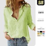 Autumn Long-Sleeve Shirts From Europe And America