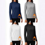 New Turtleneck Thermal Long-sleeve Slim-fit Base Layer