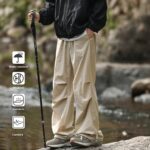 American-style Pleated Cargo Pants For Men And Women