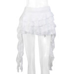Womens Sexy Lace Slimming Short Skirt