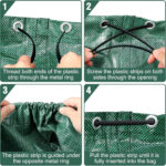 Support pan European shipping--4-Pack XXL Garden Waste Bags 272 L