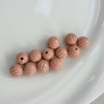 10mm Pumpkin Acrylic Beads, Solid Color PS Plastic Round Charms With Straight Hole For DIY Jewelry Making, Bracelets, Necklaces & Kids Crafts, Mixed Pastel Colors