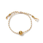 Shell Crystal Green Rice-bead Multi-layer Stacked Bracelet For Women