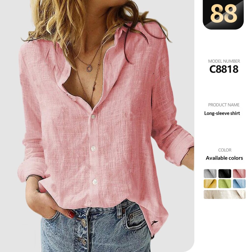 Autumn Long-Sleeve Shirts From Europe And America