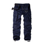 Men's Cargo Pants 3D Multi Pockets Loose Straight Leg Work Pants Wear Resistant Outdoor Casual Hiking Trousers Plus Size