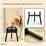 Adjustable Dog Bowl Pet Feeder Stand