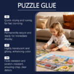 Cross-border DOWMOO Puzzle Glue Kit, DIY Puzzle Glue, Transparent, Non-yellowing, Suitable For Students And Office Use.