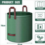 Support pan European shipping--4-Pack XXL Garden Waste Bags 272 L