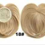 Womens Fashionable Wig High-temperature Synthetic Fiber With A Lace Front And Bangs