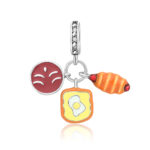 DIY Dripping-oil Hamburger And Fries Pendant
