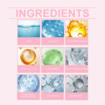 Hoygi 5 In 1 Multi-Effect Facial Cleanser, Gentle Skin-Friendly Daily Cleansing Pump Face Wash