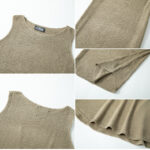 Men's European And American Summer Sports Tank Tops, Quick-Dry Stretch Mesh Hollow Knit Vests For Men