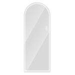 65" x 21" Arch LED Bathroom Mirror - Dimmable Wall Mount Vanity Mirror with Anti-Fog, Shatterproof Glass, Tri-Color Lighting for Makeup Studio & Home Gym