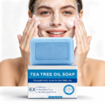 Rounded Corner Blue Tea Tree Soap