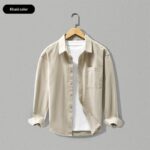 Loose-fitting Versatile Long-sleeve Cotton Shirt