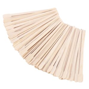 600-Piece Wooden Spatula Set—Practical Wooden Sticks For Various Applications In Crafts And Creative Projects—Printmaking And Production Supplies
