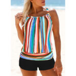 Conservative And Relaxed-fit Amazon Split Swimsuit