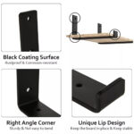 4 8 Pack Rustic Shelf Brackets Scaffold Board Industrial Solid Steel Heavy Duty