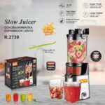 Large-caliber No-cutting Filter Slow Juicer