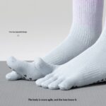 Five-finger Yoga Socks For Women Non-slip For Pilates