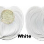 Womens Fashionable Wig High-temperature Synthetic Fiber With A Lace Front And Bangs