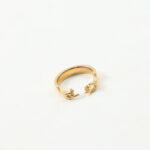 Gesture Ring Titanium Steel 18k Gold Plating