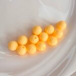 10mm Pumpkin Acrylic Beads, Solid Color PS Plastic Round Charms With Straight Hole For DIY Jewelry Making, Bracelets, Necklaces & Kids Crafts, Mixed Pastel Colors