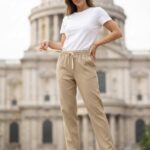 Ladies Long Trousers, Straight Leg Pants, Women Casual Pants, Casual Pants, Women Pants, Sports Pants, Women's Long Pants, Sweatpants, Casual Drawstring Pants Women Everyday Wear Bottoms