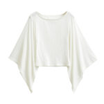 Womens Summer New Sexy Slim-fit Solid-color Versatile Sun-protection Top