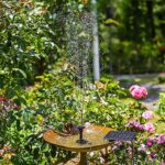 Garden Solar Water Pond Pump Powered Panel Kit Outdoor Pool Fountain Submersible