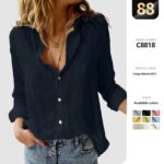 Autumn Long-Sleeve Shirts From Europe And America
