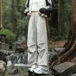 American-style Pleated Cargo Pants For Men And Women