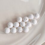 10mm Pumpkin Acrylic Beads, Solid Color PS Plastic Round Charms With Straight Hole For DIY Jewelry Making, Bracelets, Necklaces & Kids Crafts, Mixed Pastel Colors